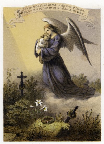 El amor de Dios por un niño muerto de German School