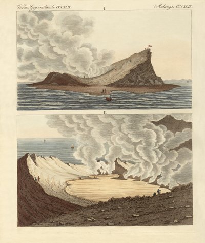 La nueva isla volcánica en el Mar Mediterráneo, dos meses después de German School