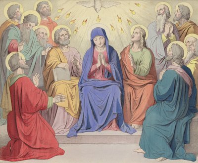 El envío del Espíritu Santo de German School