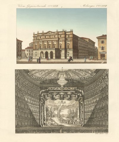 El teatro Della Scala en Milán de German School