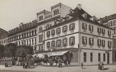 Café del Teatro, Goldner Schild de German School