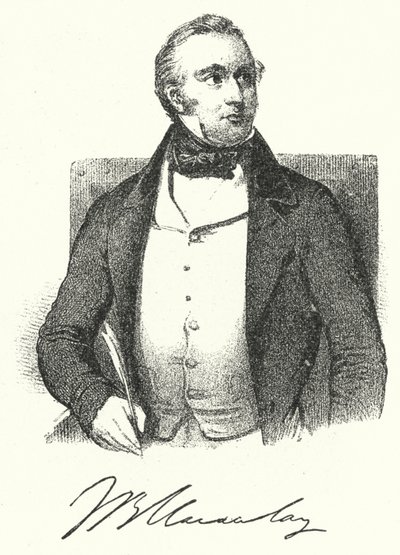 Thomas Babington Macaulay, historiador y escritor británico de German School