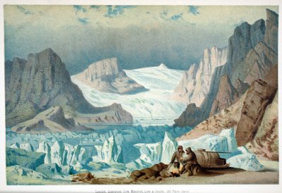Fiordo de Tirol, pub. Londres, 1874 de German School