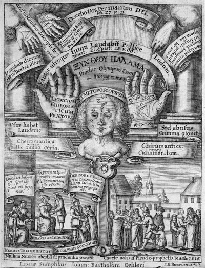 Portada de Ludicrum Chiromanticum de German School