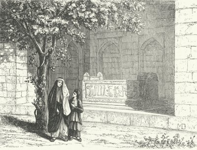 Tumba del poeta persa Saadi en la ciudad iraní de Shiraz de German School