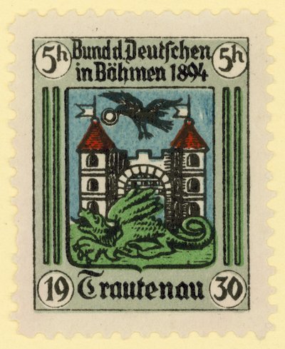 Trautenau, Federación de Alemanes en Bohemia, 1894 de German School