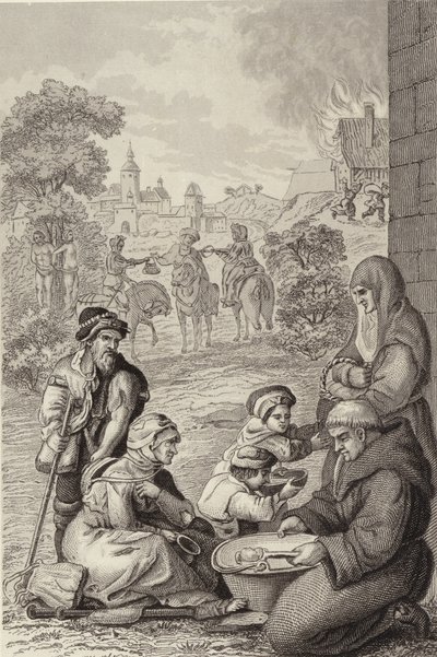 Gente viajando en la carretera de German School