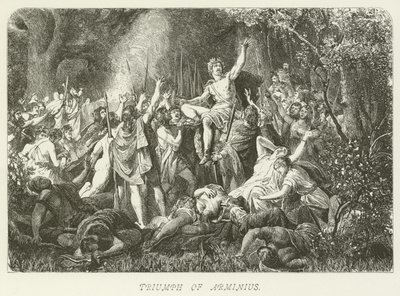 Triunfo de Arminio de German School