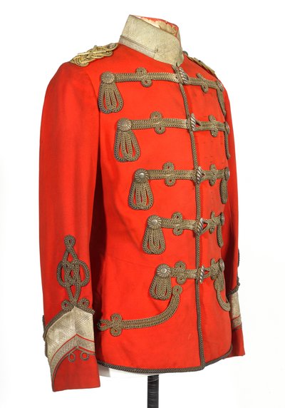 Túnica, SAR El Duque de Connaught, 3º Húsares de Zieten, Ejército Alemán, antes de 1914 de German School