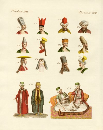 Trajes nacionales turcos de German School