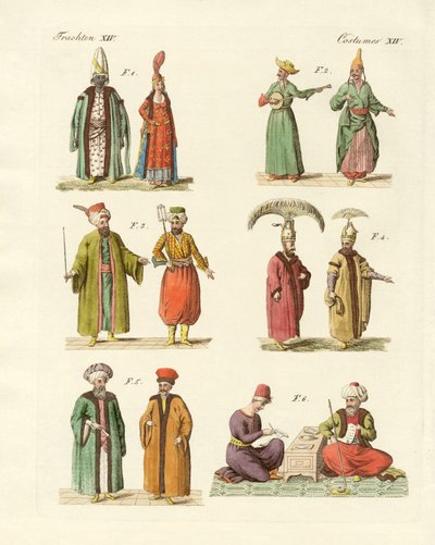 Trajes nacionales turcos de German School