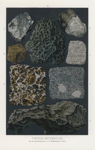 Tipos de meteoritos de German School