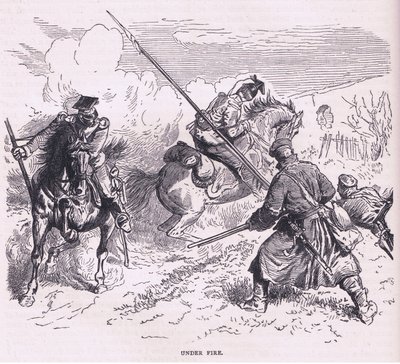 Bajo fuego, Historia de la guerra entre Francia y Alemania de Cassell publicada por Cassell and Company Limited, c.1890 de German School