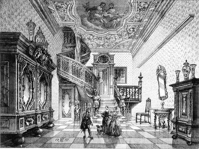 Vestíbulo en una Casa de Burgués de German School