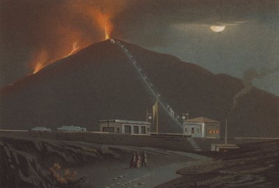 Erupción del Vesubio, 1880 de German School