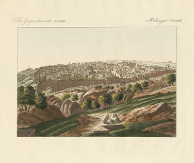 Vista de Jerusalén de German School