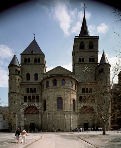 Vista de la Catedral de Tréveris de German School