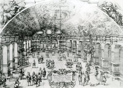 Vista del Interior del Lusthaus en Stuttgart de German School
