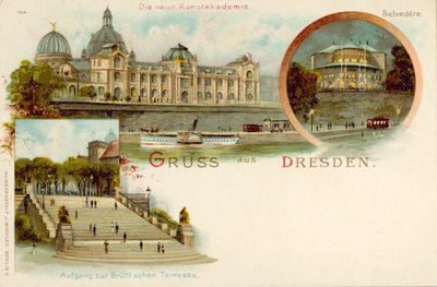 Vistas de Dresde, Alemania de German School