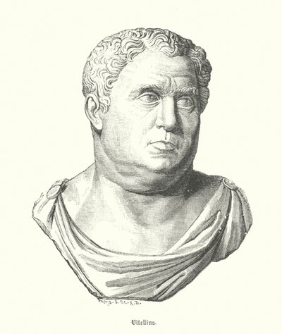 Vitellio, emperador romano (grabado) de German School