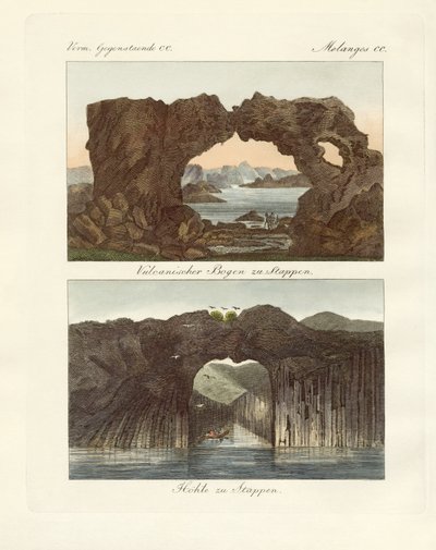 Arcos y cuevas volcánicas de German School