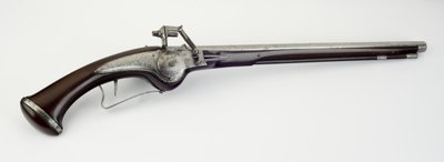 Pistola de Cargador de Rueda, c.1625-50 de German School
