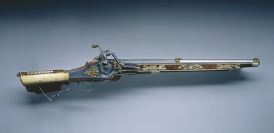 Rifle de Rueda, 1618 de German School