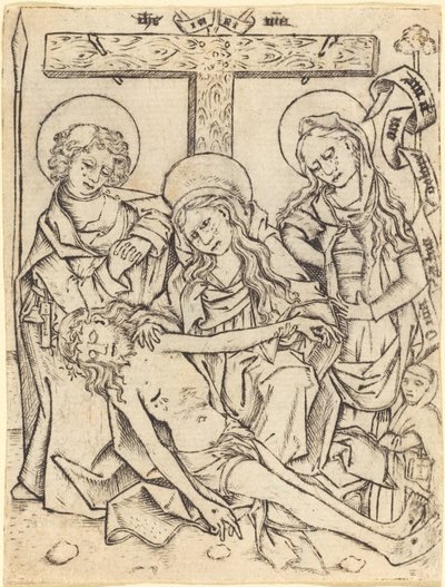 La lamentación de German or Netherlandish 15th Century