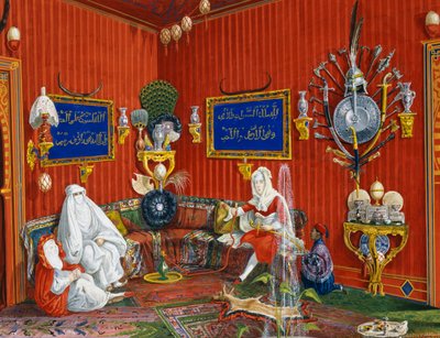 La sala oriental de Villa Lazarovich, residencia en Trieste de Maximiliano de Habsburgo (1832-1867), temple de Germano Prosdocimi de Germano Prosdocimi