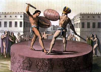 Sacrificio de los Gladiadores de Gerolamo Fumagalli