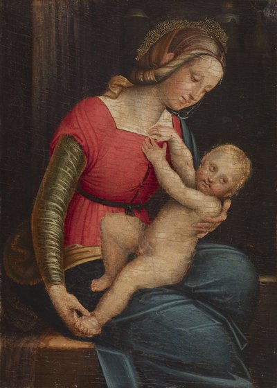 Madonna y Niño, c.1530-50 de Gerolamo Giovenone