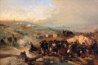 Captura de la Torre de Malakoff, por Gerolamo Induno de Gerolamo Induno