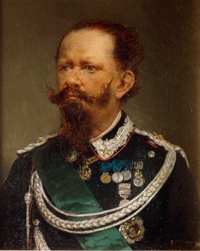 Retrato de Víctor Manuel II de Gerolamo Induno