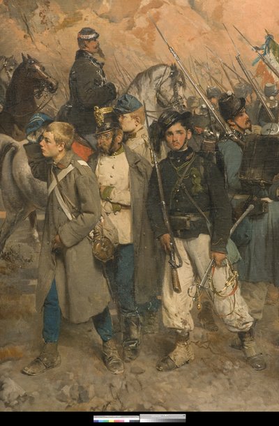 La caída de Palestro, 30 de mayo de 1859 de Gerolamo Induno