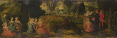Pegaso y las Musas, c.1540 de Gerolamo Romanino