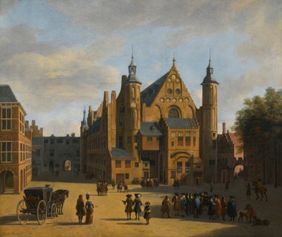 Vista del Binnennhof de La Haya de Gerrit Adriaenszoon Berckheyde