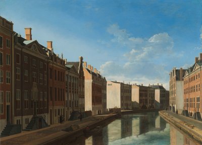 Vista de la curva de oro en el Herengracht
Vista de la curva de oro en el Herengracht desde el este de Gerrit Berckheyde
