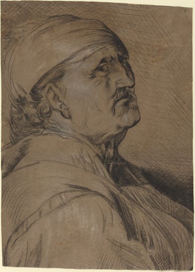 Cabeza de un anciano de Gerrit Claesz Bleker