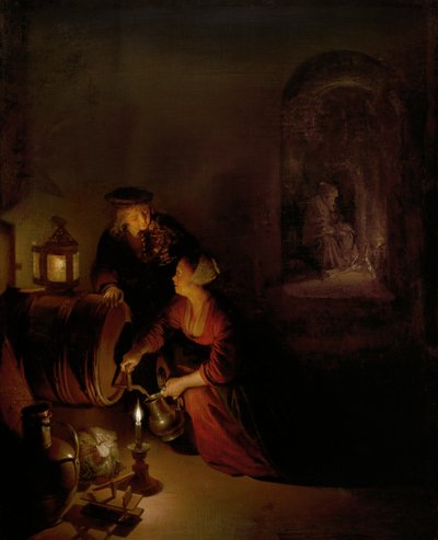 La bodega de Gerrit Dou