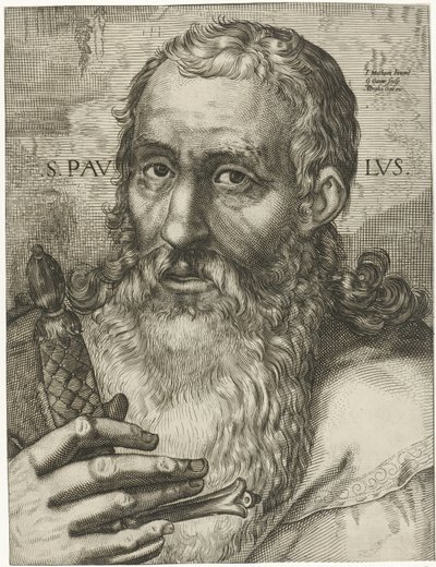 Apóstol Paulus S. Pavlvs (título sobre objeto) de Gerrit Gauw