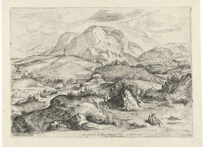paisaje de montaña Paisajes (título de la serie) de Gerrit Gauw