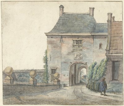 La puerta del castillo de Heemstede de Gerrit Lamberts