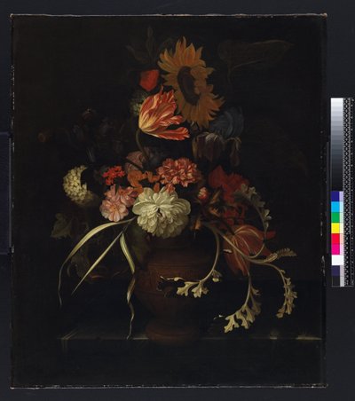 Naturaleza muerta de flores (óleo sobre lienzo) de Gerrit Pietersz