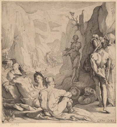 Juan el Bautista, Predicando de Gerrit Pietersz Sweelinck