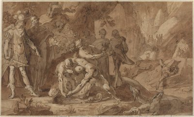 Odiseo y Tiresias de Gerrit Pietersz Sweelinck