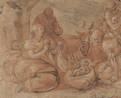 La Adoración de los Pastores de Gerrit Pietersz Sweelink