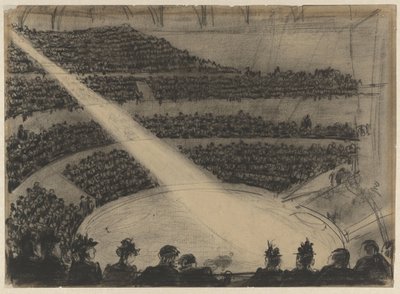 La pista del Circo Carré en el punto de mira de Gerrit Willem Dijsselhof