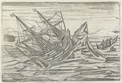 Descripción verdadera de tres viajes marítimos muy admirables.... de Gerrit de Veer