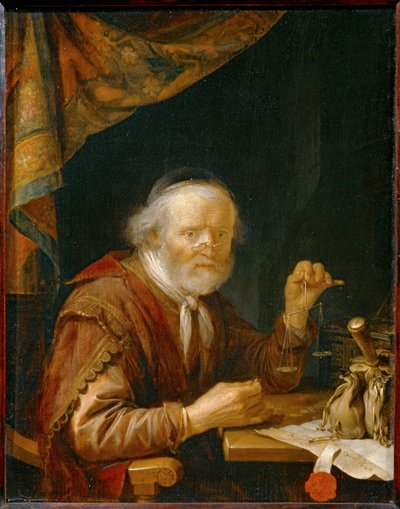 La pesadora de oro ... de Gerrit or Gerard Dou