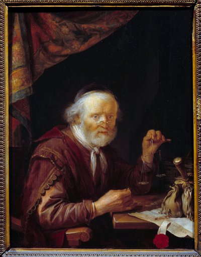 El pesador de oro de Gerrit Dou